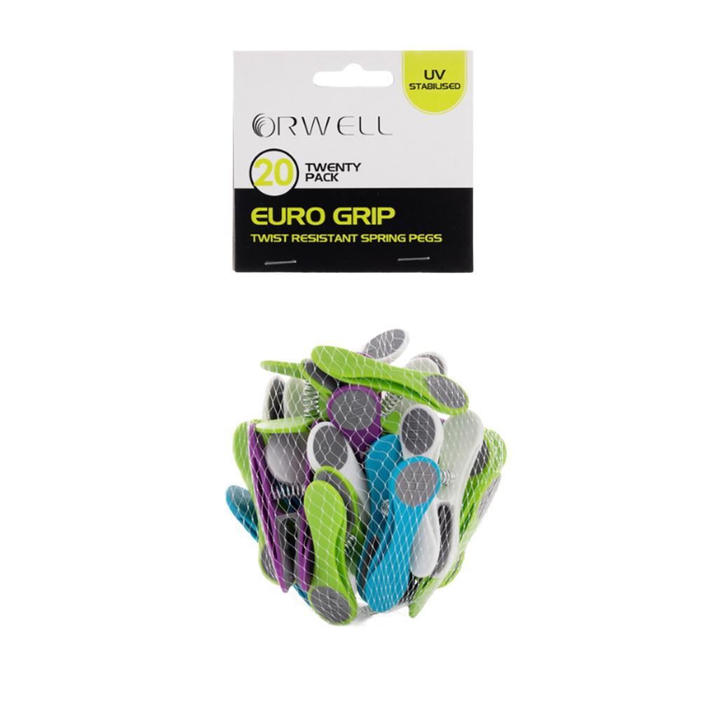 Orwell Euro Grip Pružinové kolíčky 20 ks