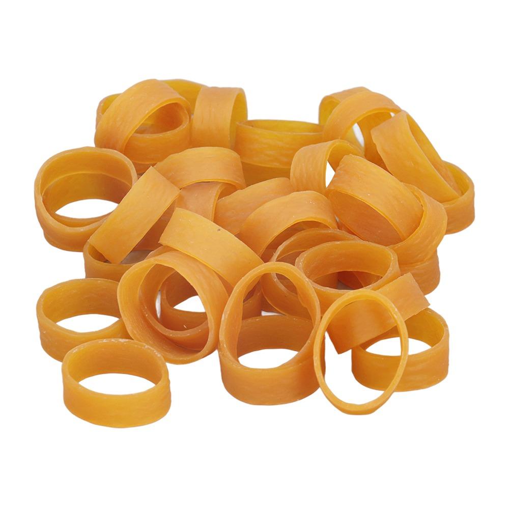 120pcs Flexible Elastic Rubber Bands Strong Industrial Rubber Bands Durable Rubber Bands Home Use