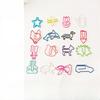 20pcs/pack Colored Animal Paper Clips, Plastic Cartoon Paper Clips, Creative and Cute Cartoon Metal Paper Clips