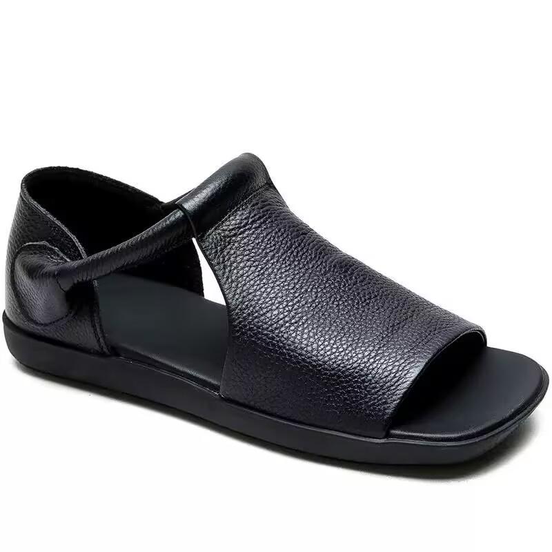 Fashion Women Flats Sandals Fashion Retro Shoes Casual Walking Summer Shoes Woman Trend Shoes 2025 Designer Brand Beach Zapatos Female