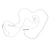 QDC Connectors Headphone AUX Cable Earphone Wire Line 3.5mm Port for QDC Pin Earpiece Better Sound Quality