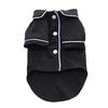 Soft Faux Silk Sleepwear For Small Dogs Cats Lapel Doggie Loungewear Lightweight Breathable Pet Clothes For Medium Dogs Female