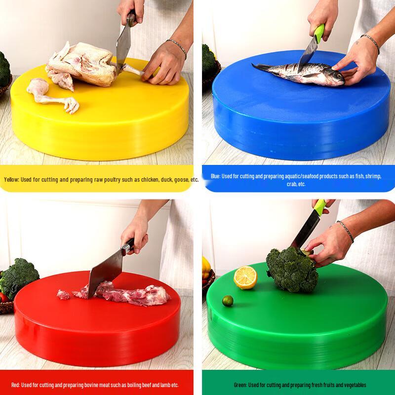 Homeglen Round Thickened Plastic Cutting Board