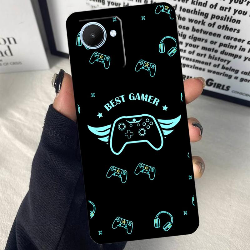 

Eat Sleep Game Colorful For Realme C55 C75 C67 C63 C51 C61 C53 C35 C65 C71 11 12 13 14 Pro Plus GT6 GT7 15 Pro Case Realme 11 Pro