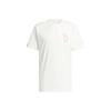 Letter Print Lillard Sports Short-Sleeve T-Shirt Men’s Han Yu White