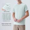 Men's Quick-Dry Summer Hiking and Running T-Shirt - Crew Neck, Short Sleeve, Indoor/Outdoor Fitness Top