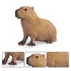 1Pc Simulation Toy Wild Animal Model Simulation Capybara Tabletop Decoration Cognitive Model