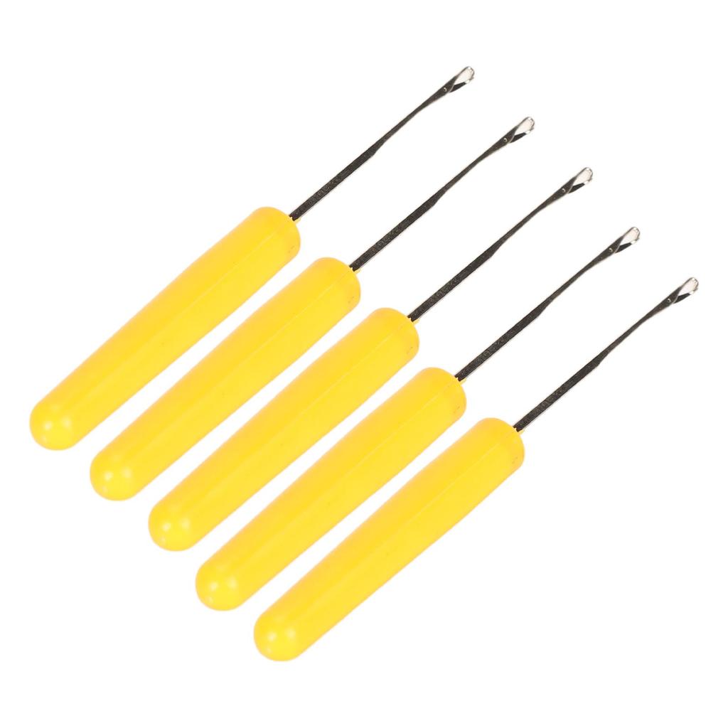 22pcs Latch Hook Crochet Needle Nonslip Handle Latch Hook Tool Hair Hook Needle Knitting Tool for