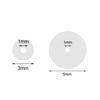 AOEDEJ 6-200P Silicone Piercing Healing Discs Anti Invagination Flexible Anti Hyperplasia for Earring Back No Pull Piercing Disc