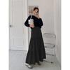 New Summer Women's Long Skirt, Elegant A-shaped Pleated Layered Long Skirt