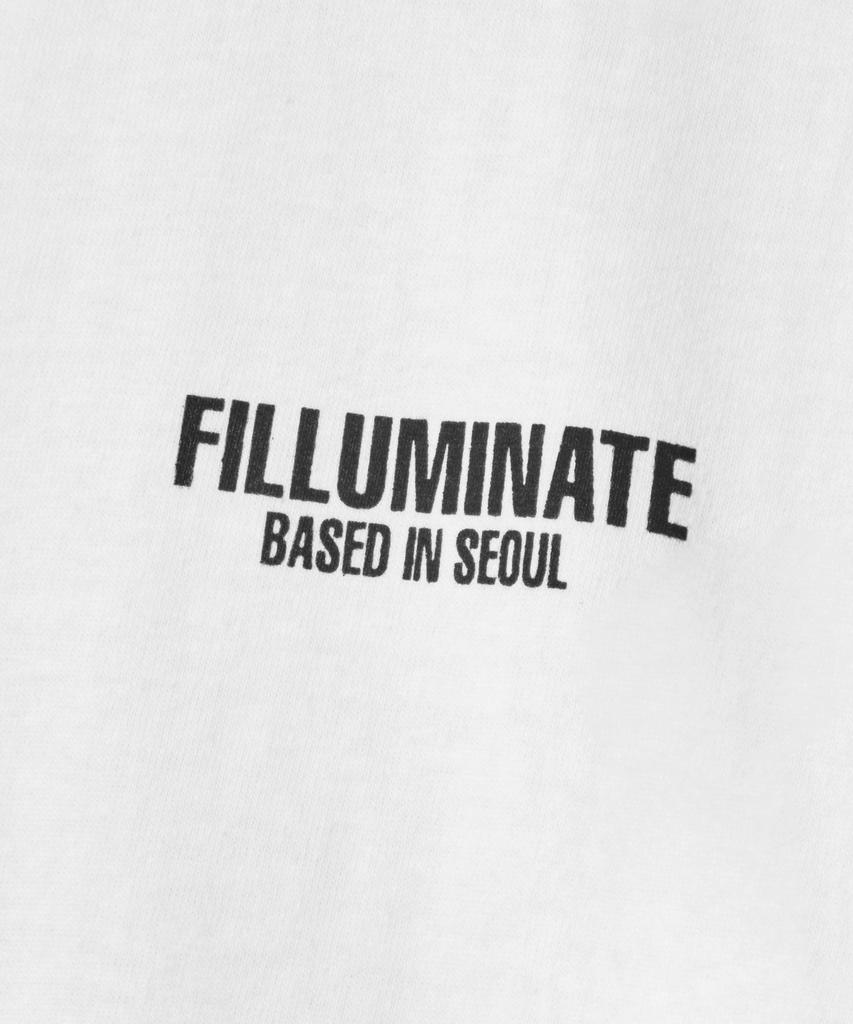 FILLUMINATE Contrast Graphic T-Shirt - White