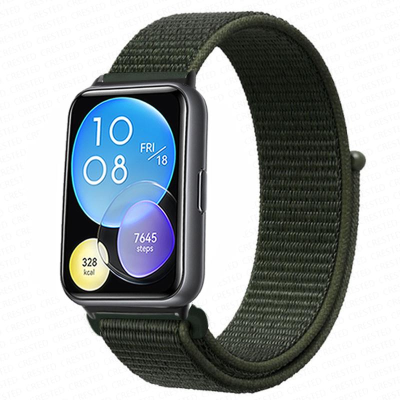 Band For Huawei Watch Fit 2 Strap Smart Watch Accessories Replacement Wristband Nylon Bracelet Correa Huawei Watch Fit2 Strap