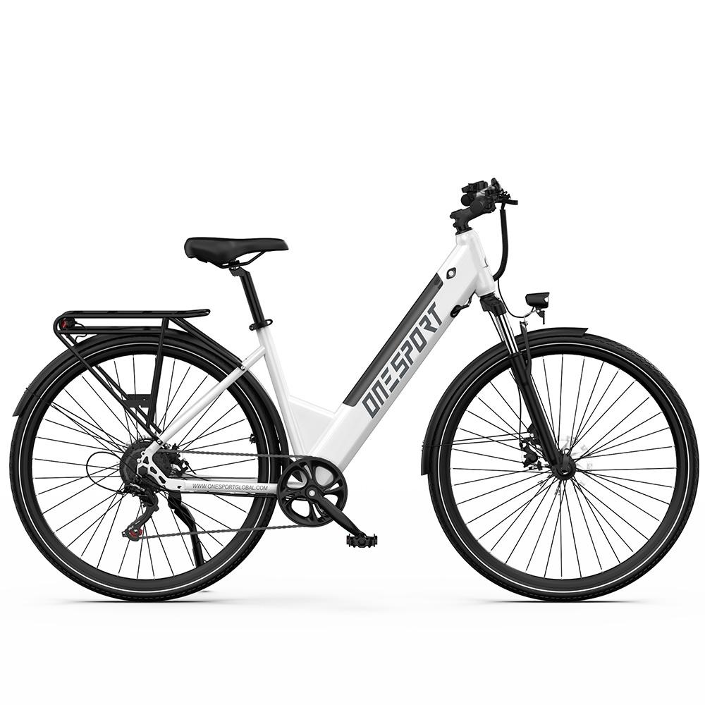 Electric Bicycle ONESPORT OT12 250W Motor City Electric Bike Top Speed 25Km/h 36V 13AH Max Range 65Km 7 Speed Load 150Kg