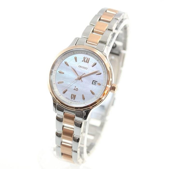 [Orient] iO RN-WG0415A Women s Solar Watch, White Mother-of-Pearl