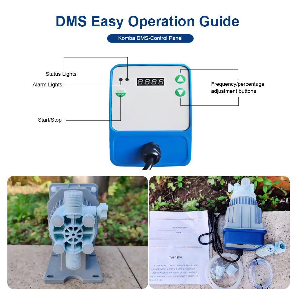 Mini Dosierpumpe Elektromagnetische Membran Dosierpumpe Mikro Säure Alkali Elektrische Membranpumpe Abwasserbehandlung Dosierpumpen