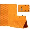 Funda Universal para Tablet de 10 Pulgadas Funda para Tablet de Cuero Estampado de Panal con Ranura para Tarjeta