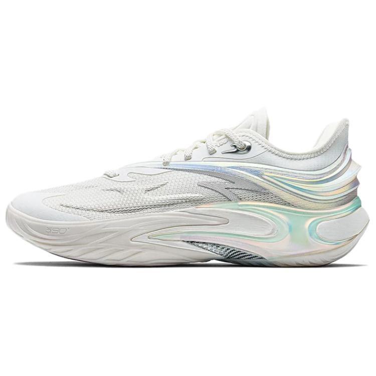 Anta Basketbalové topánky Shock Wave 8 Pro Pánske Nízke Biela 112631116-2