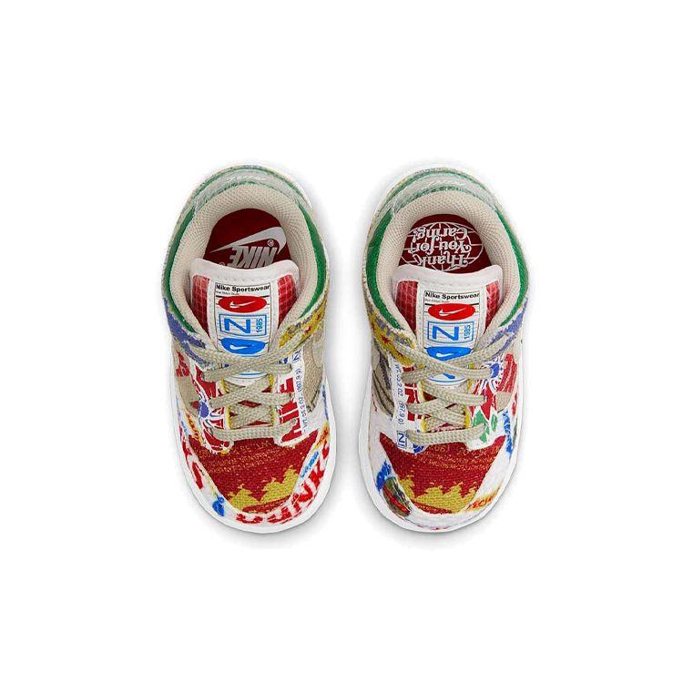 Nike Dunk Low SP TD City Market Baby Sneakers Multi-Color DD3575-900