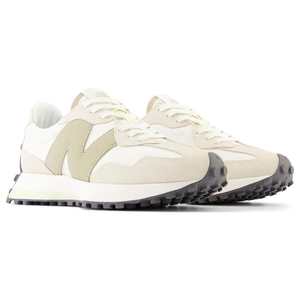 New Balance 327 Dove Grey Military Green Women Sneakers Cream WS327PS