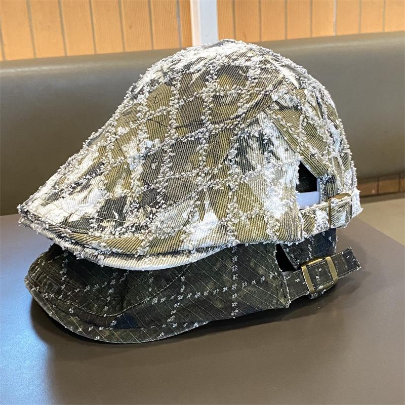 New Niche American Retro Forward Hat Men Wear Berets In Spring And Autumn Women Travel Versatile Peaked Cap