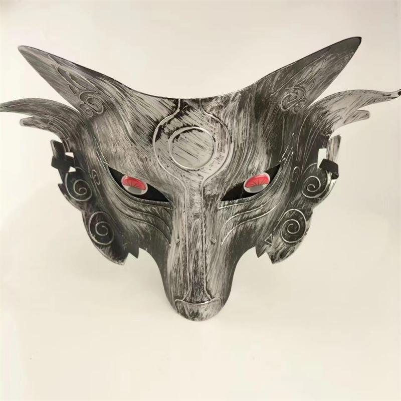 Wolf Head Mask Realistic Appearance Used For Decoration Party Masks Halloween Dress Up Safe And Durable American Animal Masks