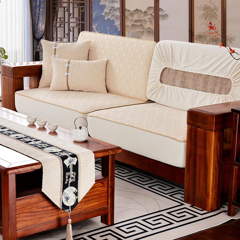 

Чехол для дивана Универсальный универсальный чехол Новый китайский стиль Четыре сезона Универсальный эластичный диван Полностью покрытый чехол для дивана против царапин 60*60cm
