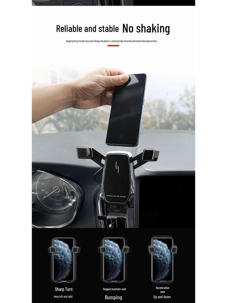 Wireless Charging Phone Holder for 2015-2017 Baojun 560