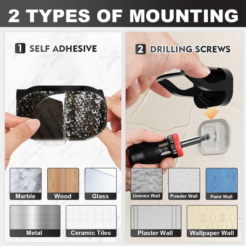 1/4Pcs Space Saving Hat Rack for Baseball Caps Plastic Hat Storage Organizer Hanger  for Home Decor