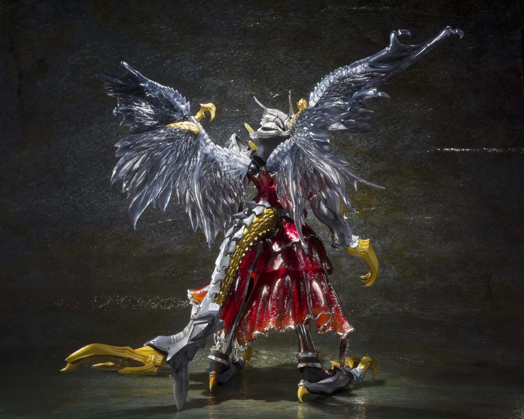 TAMASHII NATIONS Kamen Rider Wizard Flame Dragon All approximately ABS PVC action figure S.I.C. & Dragon, 190mm, & & die-cast pre-painted [Used]