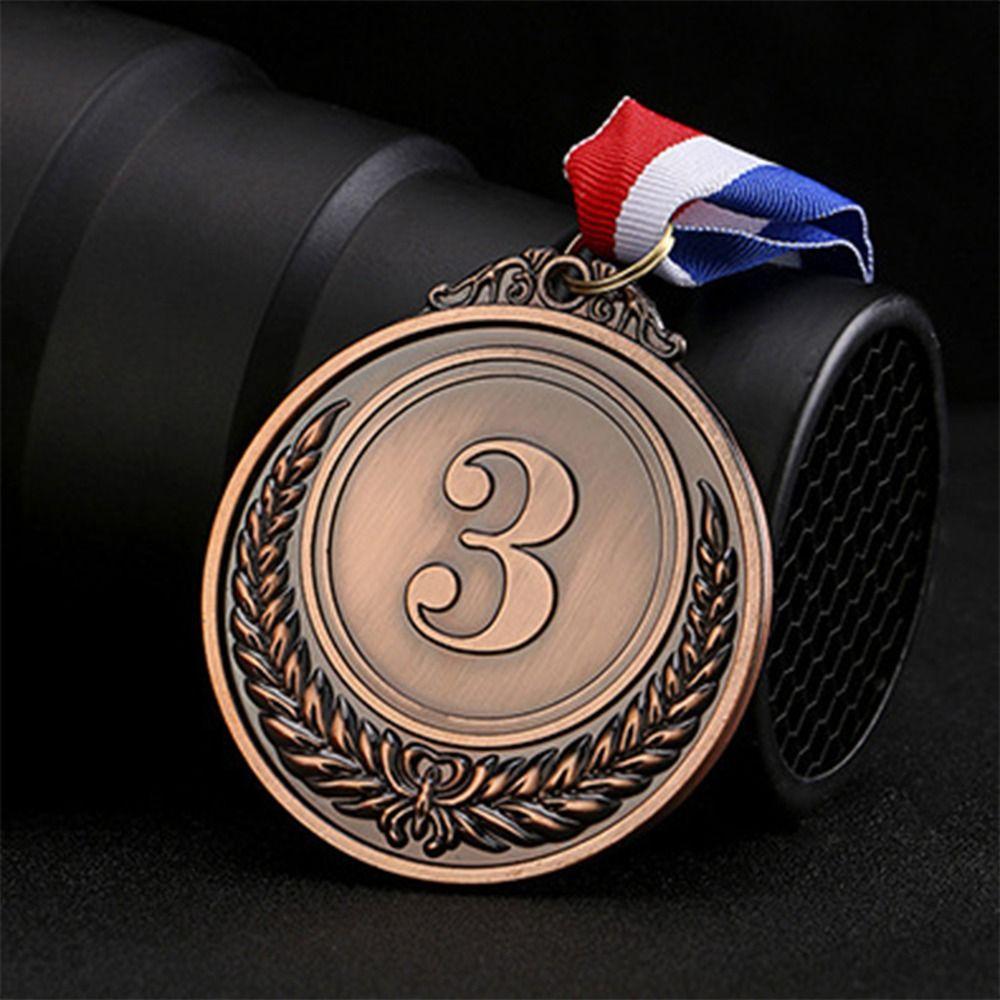 Winner Reward Gold Silver Bronze Medals Sports Game Competition Rewards  Outstanding