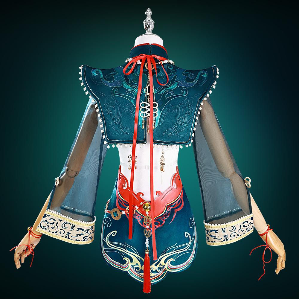 Naraka Bladepoint Yu Linglong Zombie Ink Cosplay Costume - Female Anime Outfit