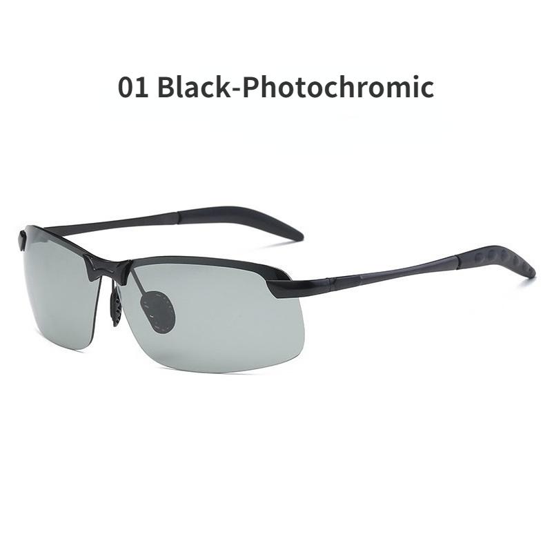 Photochromic Sunglasses Men Polarized Driving Chameleon Glasses Male Change Color Sun Glasses Day Night Vision Driver's Eyewear