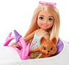 Barbie Chelsea Dream Unicorn Car and Accessory 3 and GXT41 [Dress-Up Doll] [Doll, Vehicle, Playset] [Ages Up]