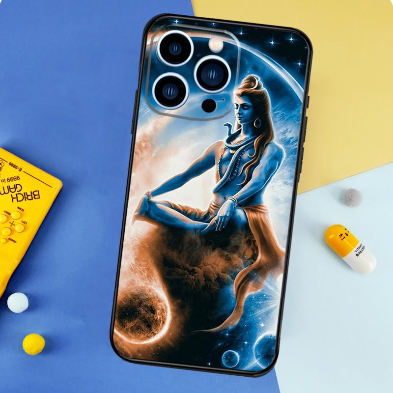 Lord Shiva Hindu God Buddha India Phone Case For iPhone 17 16 15 14 13 11 12 Pro Max Mini 15 16 Plus 16e 17 Air Bumper Cover