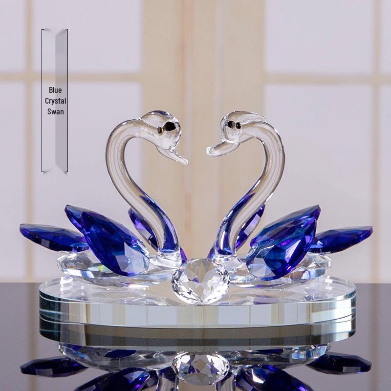 Crystal Swan Car Perfume Ornament – Elegant Car Interior Decoration 13*7*19