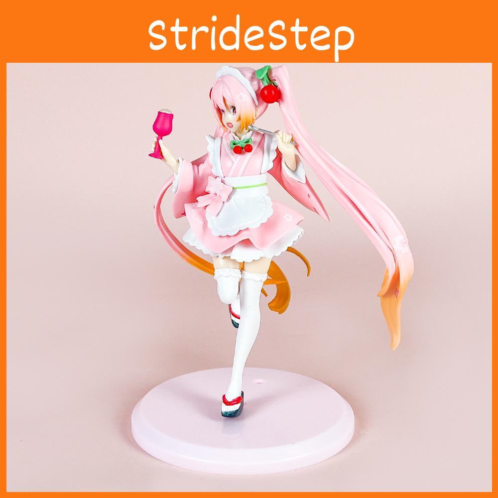 Hatsune Pvc Miku Model Ornament With Maid Costume Design For Anime Fans Gift