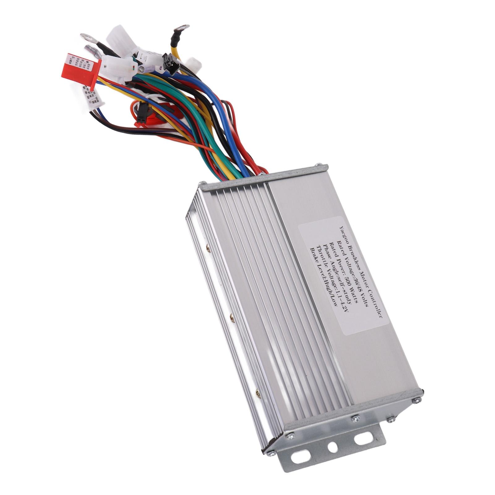 

Контроллер скорости для электровелосипеда 48 В Бесщеточный контроллер скорости двигателя постоянного тока для электровелосипеда, электросамоката