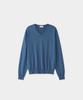 Jeilium Allen Summer Essential V-Neck Knit Blue (Dry Touch)
