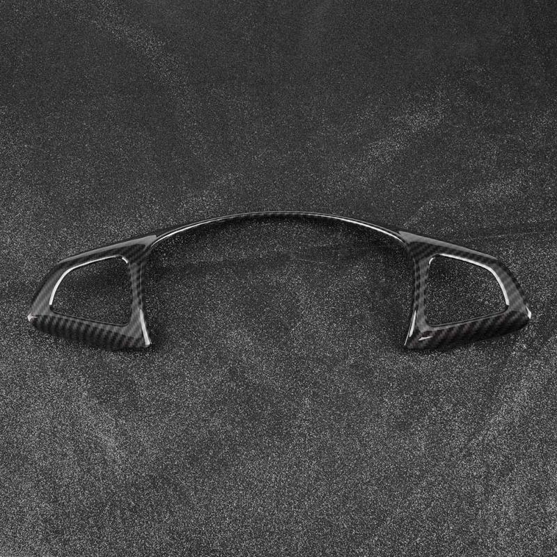 Embellecedor para marco de volante de coche estilo fibra de carbono para Mercedes-Benz CE GLC Clase W205 W213 X253
