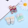Niedliche Streifen Puppensocken Mini Kleider Accessoires Kinder Mädchen Spielzeug Für 1/3 1/4 1/6 1/12 Puppen