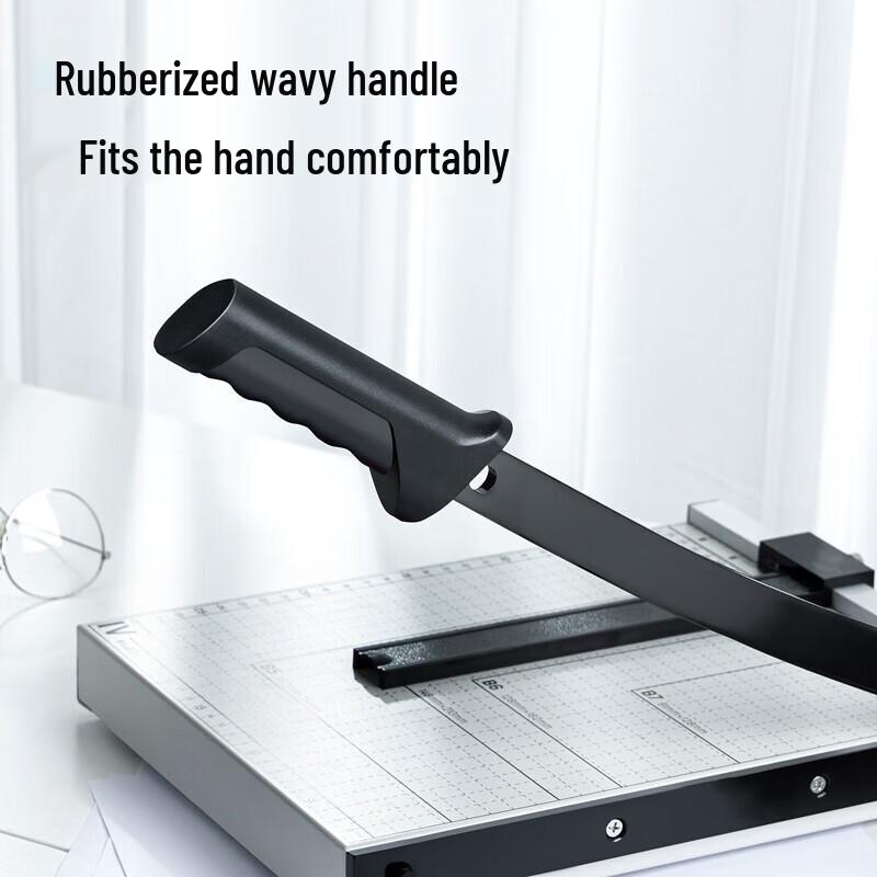 Deli Manual Steel A4 Paper Cutter Guillotine Trimmer CN Plug (adapter Included)