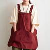 Artistic Creation Apron With Multiple Pockets Adjustable Reversible Home Kitchen Baking Coffee Shop Library Dining And Work Wear