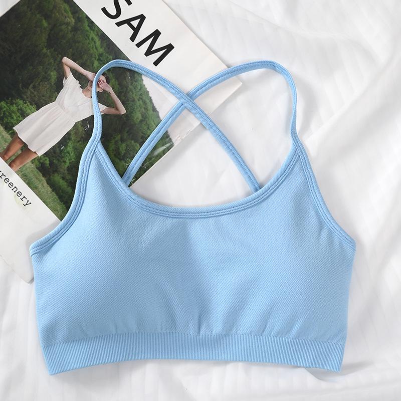 Reggiseno Sportivo Senza Cuciture ad Asciugatura Rapida CrossBO&TEE - Elegante, Sexy e di Supporto per Fitness all'Aperto e Yoga