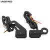 Motorcycle Handlebar Turn Signal Light Mini LED Indicator Run Lamp for Harley Touring Road King Softail FXSB FXBB