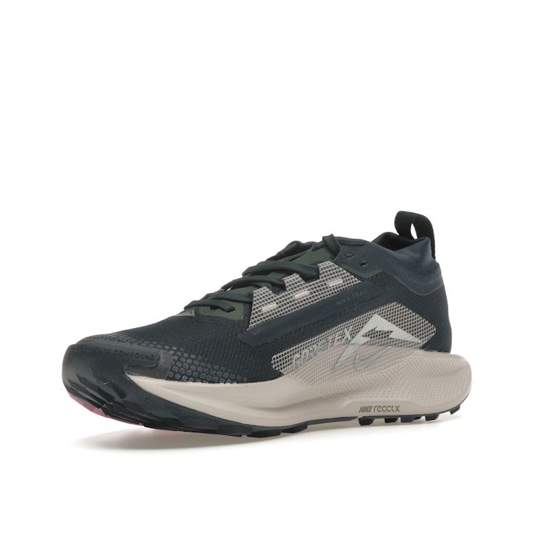 Nike Pegasus Trail 5 GORE-TEX Armory Navy Platinum Violet Women Sneakers Blue Vintage-Green FQ0912-400