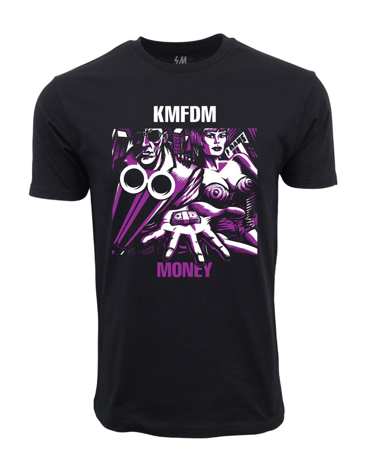 THE-KMFDM Money Graphic T shirt L