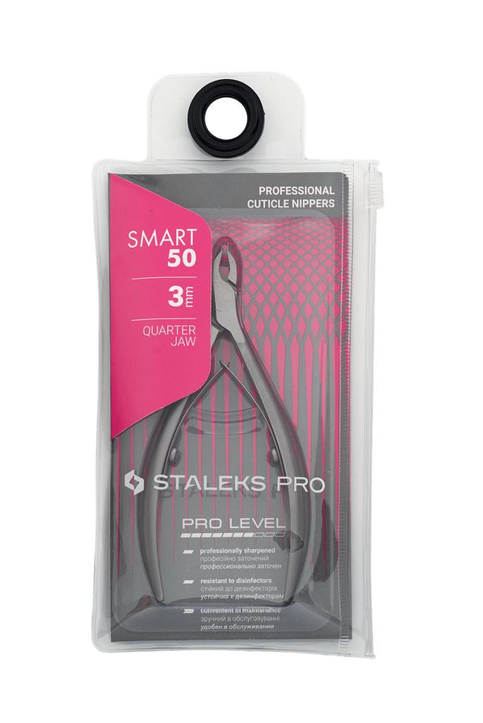 Staleks smart 50 profesjonalne cążki do skórek 3mm ns-50-3
