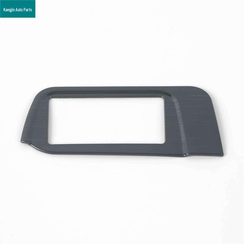 Honda CR-V 2023 Black Titanium Stainless Steel Headlight Control & Rear Cup Holder Trim