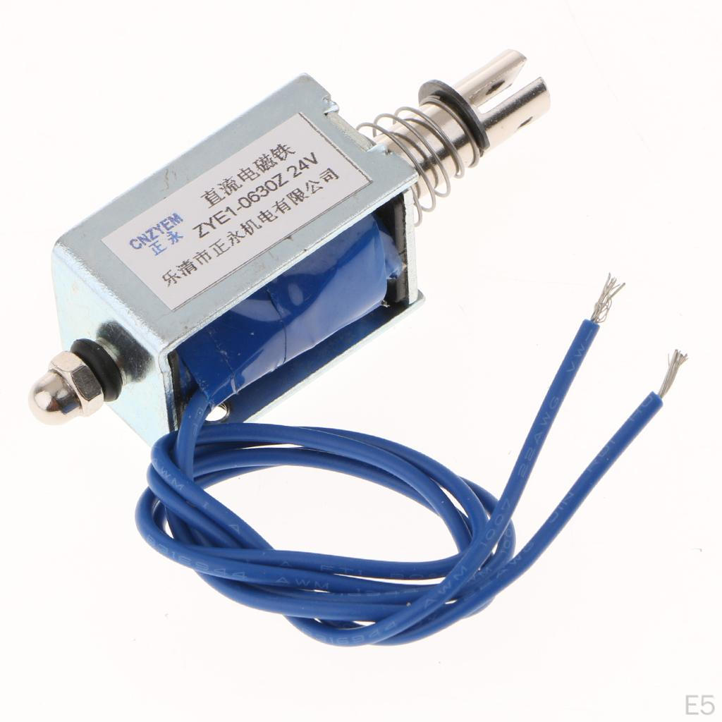 Kompaktiškas linijinis solenoidinis aktuatorius namų automatizacijai