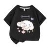 Japanese-Style Cinnamoroll Children's Short-Sleeve Top — 2026 New Arrival | Sanrio Kids' 100% Pure Cotton Printed Summer Wear